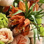 “Red Ibis” Trio Bouquet