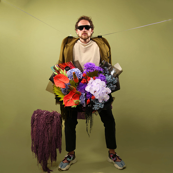 Signature Bouquet in the style of BALENCIAGA