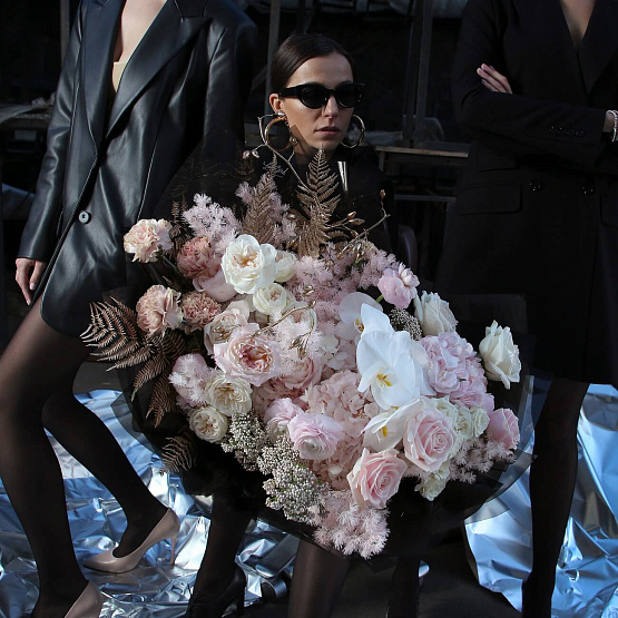 Signature Bouquet in the style of Yves Saint Laurent