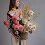 “White Nights” Flower Basket