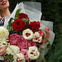 Signature Bouquet in the style of Dolce & Gabbana
